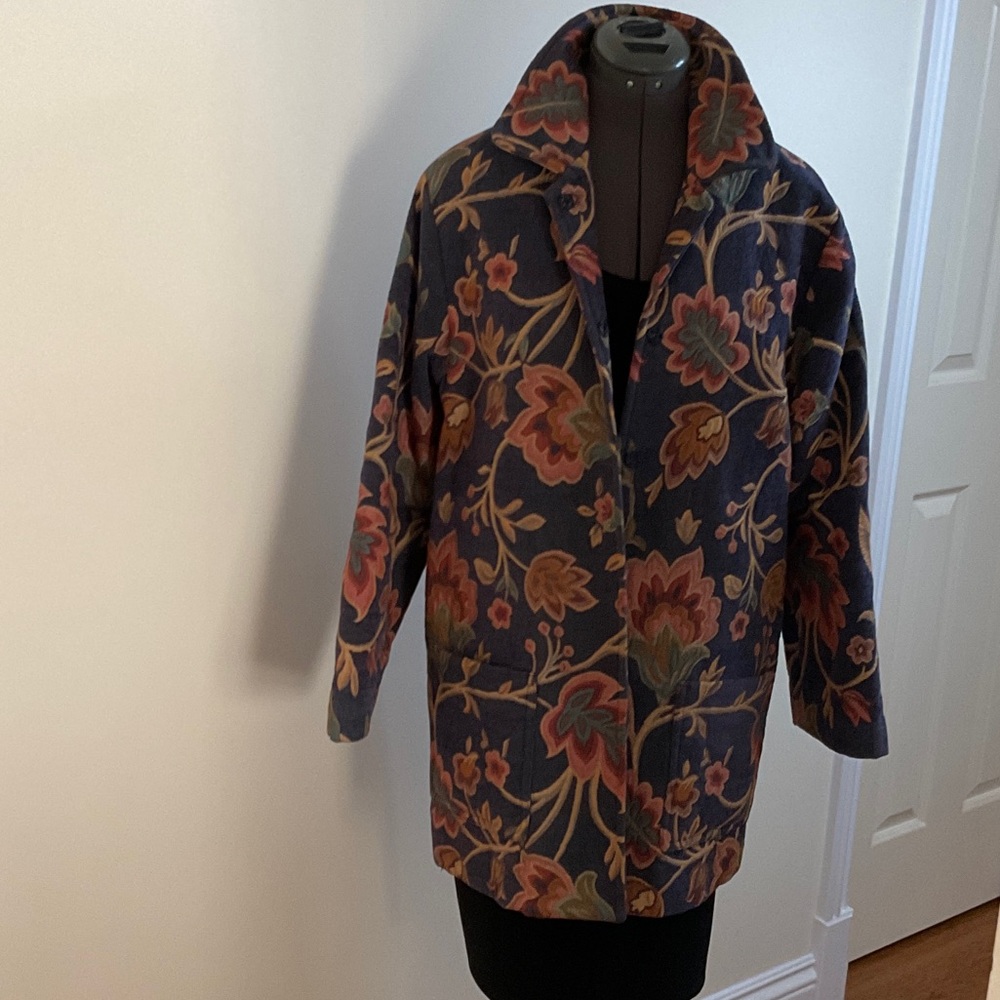 Floral Patterned Women's Jacket